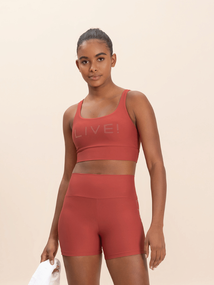 Conjunto Live Icon Top e Shorts