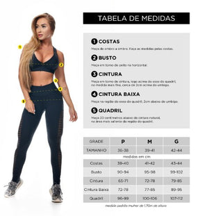 Conjunto Trendy Top e Legging